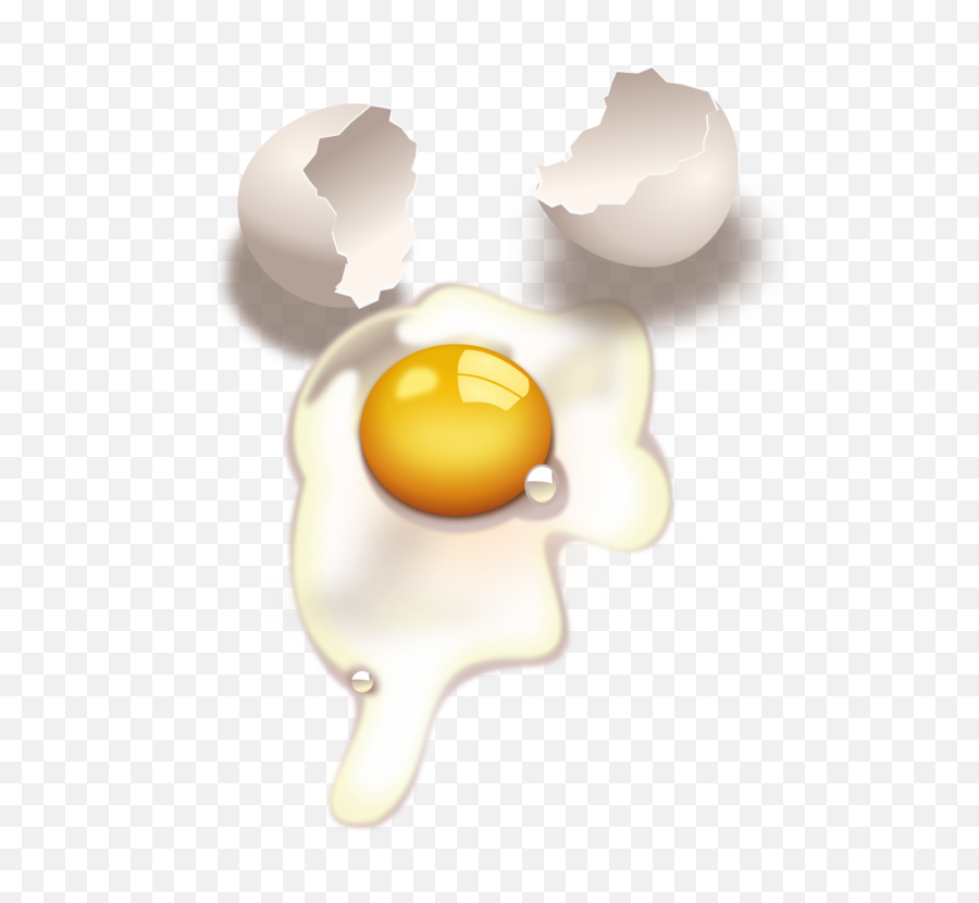 Egg Broken Yolk - Transparent Egg Png Cracking,Cracked Egg Png