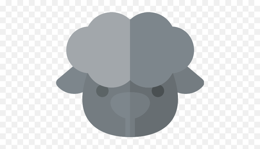 Sheep Facing Left Vector Svg Icon - Bovinae Png,Sheep With Wings Icon