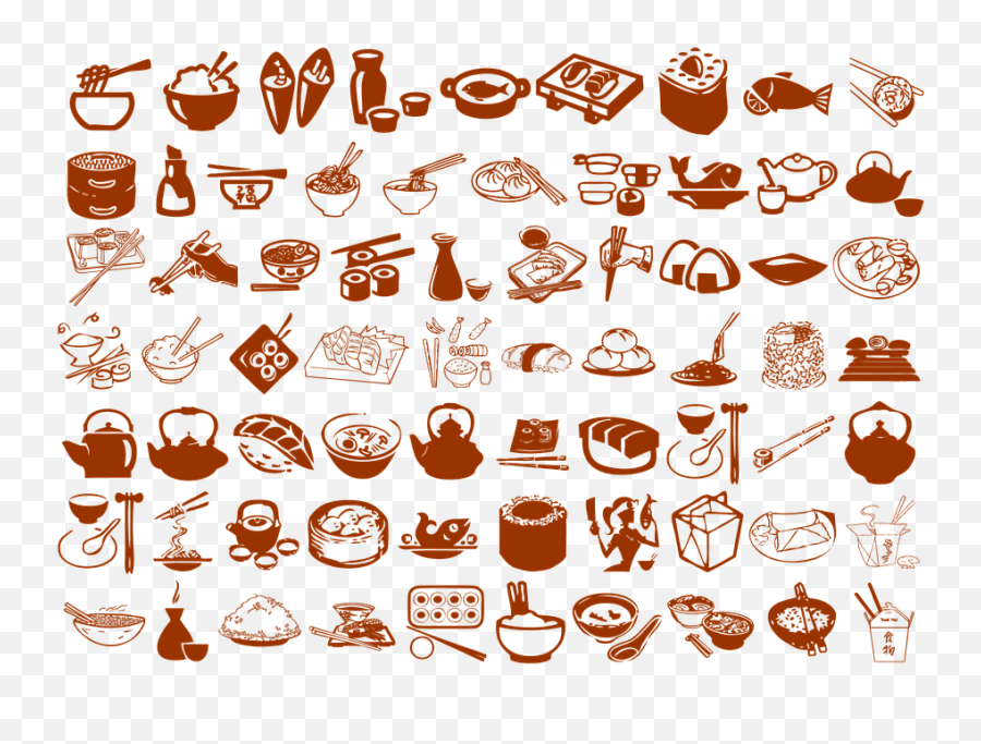 Asian Food Sushi - Free Image On Pixabay Language Png,Free Food Icon Set