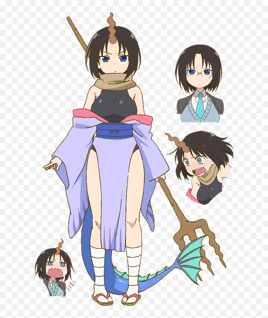 Spoilers Kobayashi - San Chi No Maid Dragon Episode 8 Elma Dragon Maid Png,Suit Icon Tumblt