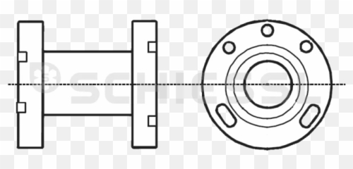 Alco Adapter For Om3om4ow4 Om0 - CUA 34 hole flange Flange png