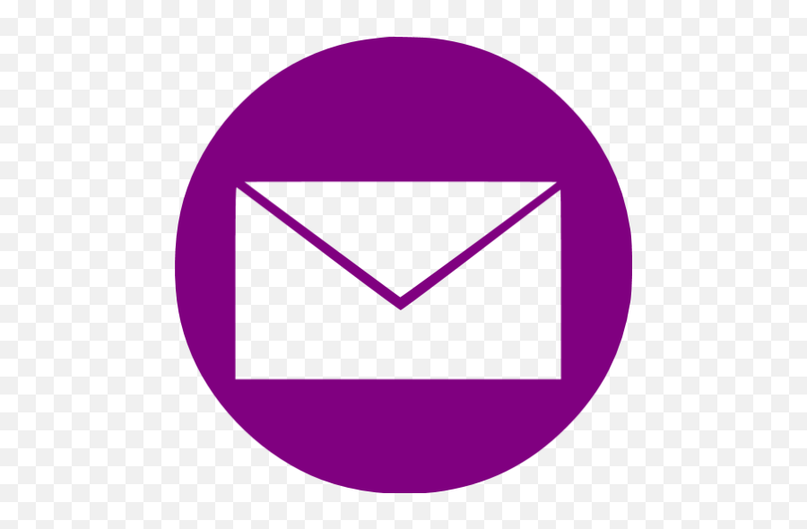 Purple Email 14 Icon - Free Purple Email Icons Email Icon Orange Color Png,Mail Icon Ico