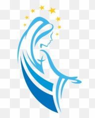 Fyi - Our Lady Of Grace Logo 473x800 Jesus drawings Clip Art Lourdes Clipart png