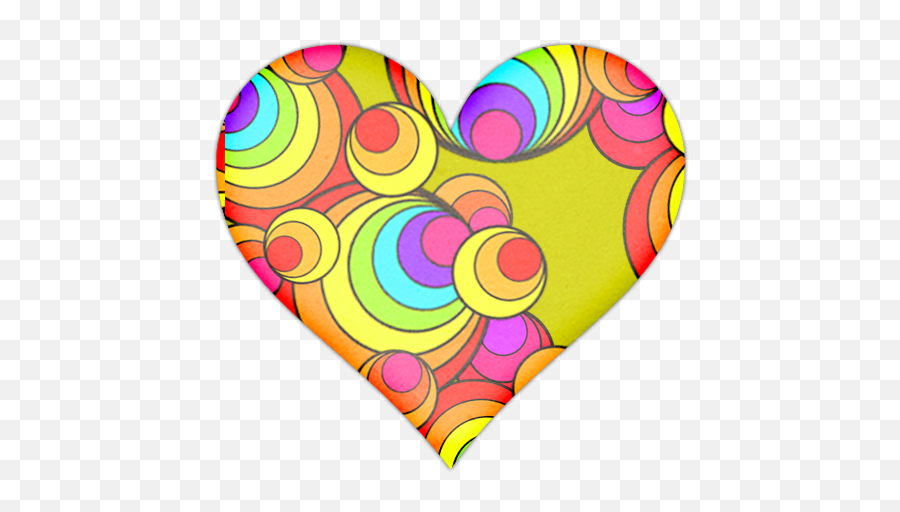 Heart With Circular Rainbows Icon Png Clipart Image - Icon,Rainbows Png