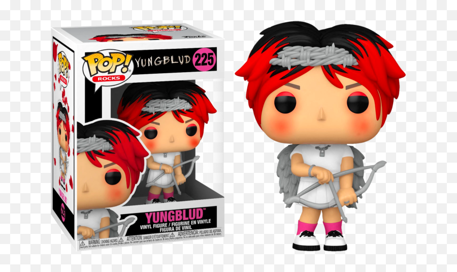 Funko Pop Yungblud - Yungblud 225 The Amazing Collectables Funko Pop Rocks Yungblud Png,Angel Borderlands Icon