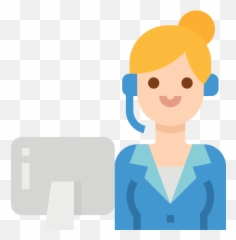 Foulds Health Insurance Agency Making Medicare Enrollment - Girl Call Center Cartoon Png