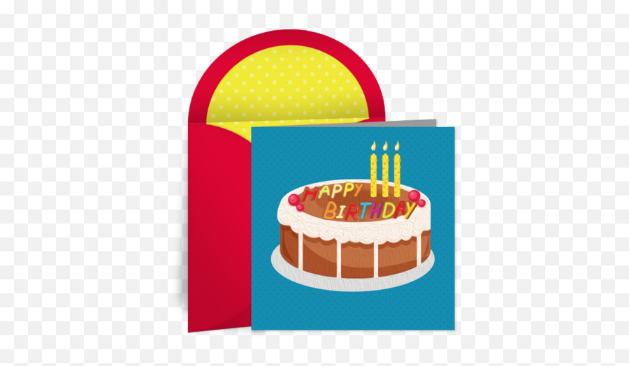 Birthday For Him Cake Cards Free Ecards Punchbowl - Imagen Animada De Una Torta Png,Birthday Candle Icon