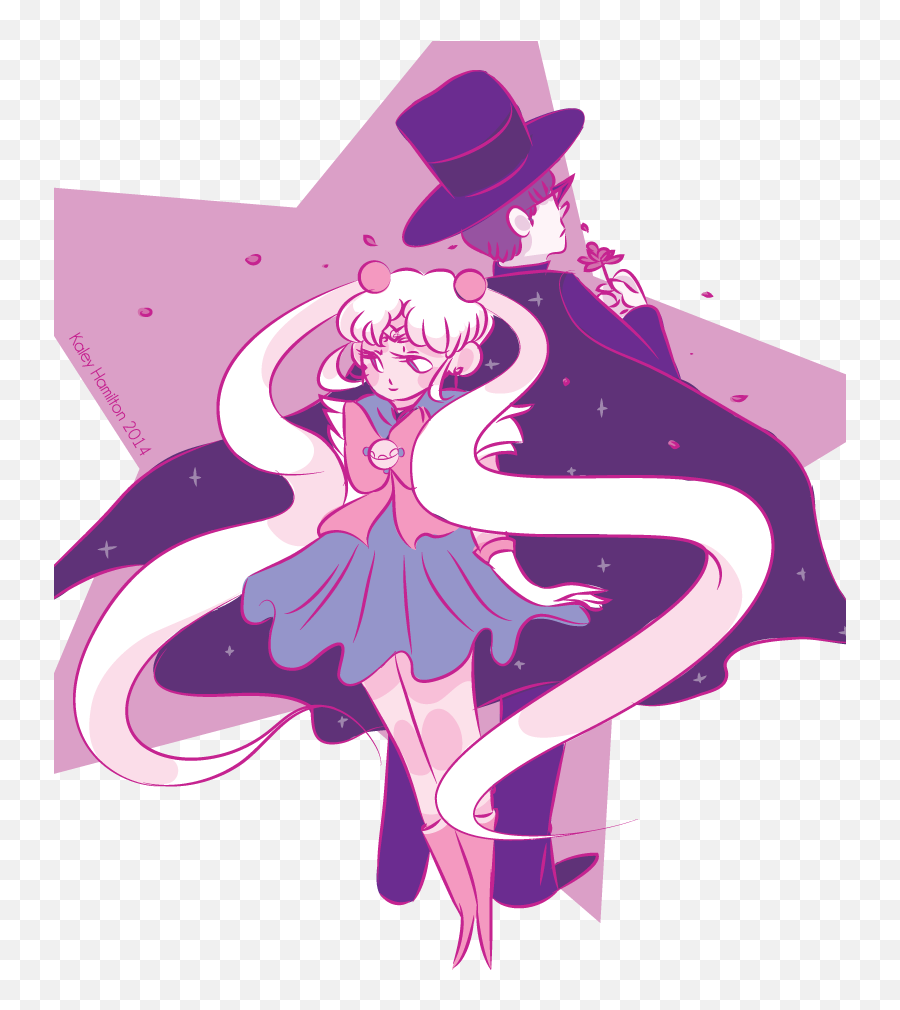 Sailormoonthing - Tuxedo Mask X Sailor Moon Fanart Full Sailor Moon Y Tuxedo Mask Png,Kohl's Icon