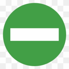 Fileeo Circle Green White No - entrysvg Wikimedia Commons Pink No Entry Sign png