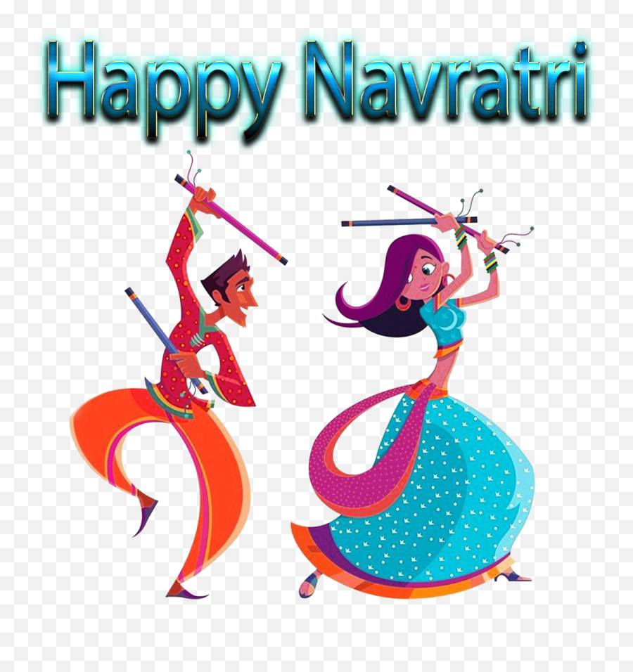 Download Navratri Dance Clipart Png - Full Size Png Image Free Download Happy Birthday Dad,Dance Clipart Png