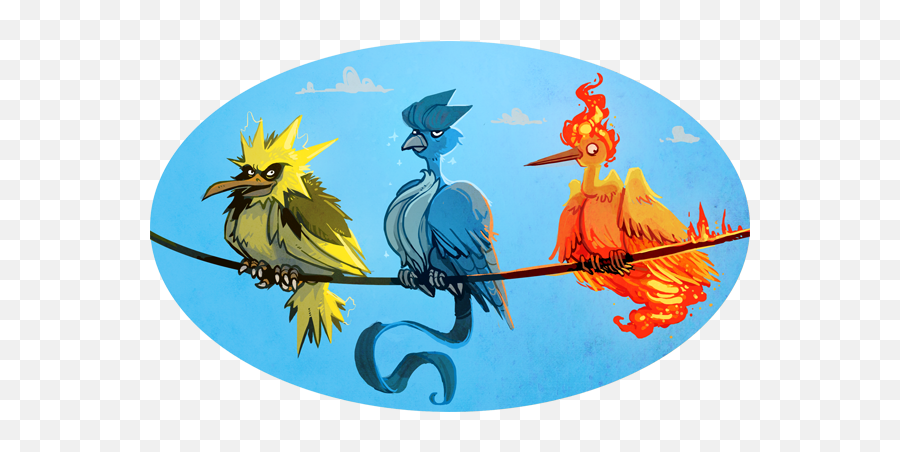 Review The Legendary Birds Of Kanto - Smogon University Pokemon Legendary Birds Png,Legendary Pokemon Png