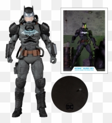 Dc Multiverse Action Figure Batman Hazmat Batsuit - Suit png