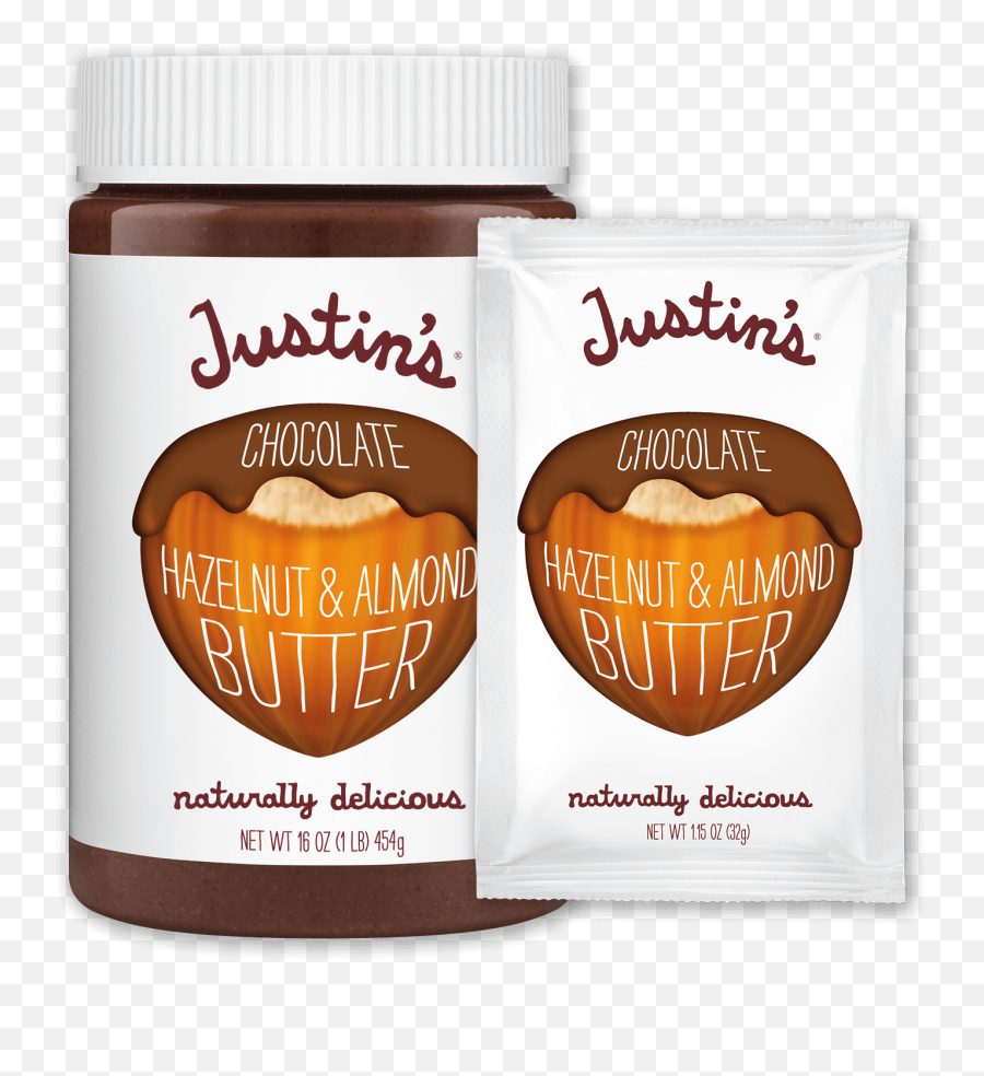 Chocolate Hazelnut And Almond Butter Justinu0027s Products - Nut Butter Png,Hazelnut Icon