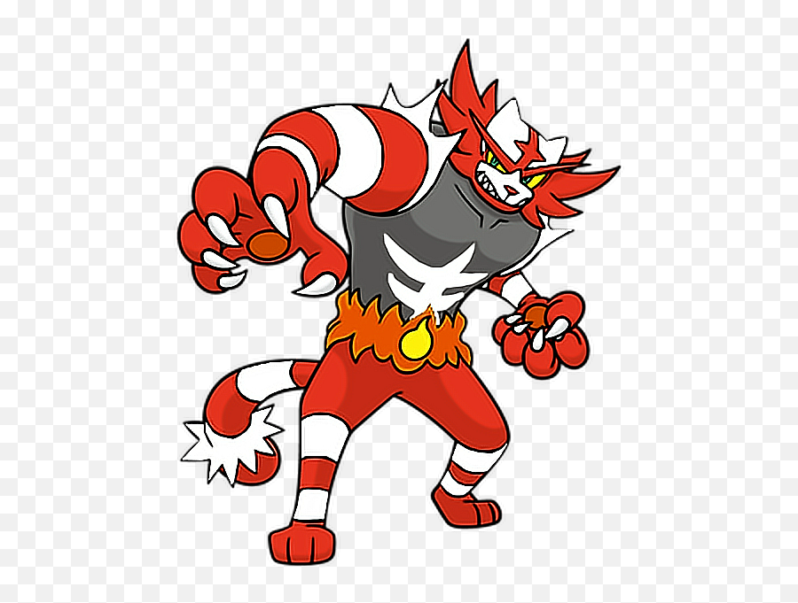 Pokemon Incineroar Shiny - Incineroar Shiny Png,Incineroar Png