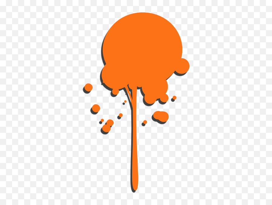 Paint Drops - Paint Dripping Background Orange Png,Dripping Paint Png