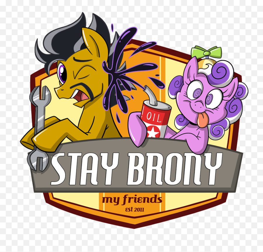 Equestria Daily - Mlp Stuff 082615 Cartoon Png,Bronycon Logo