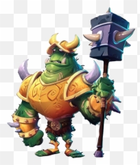 Gnasty Gnorc - Spyro Reignited png