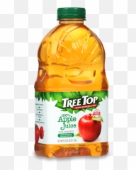 Apple Juice Bottle 46 Fl Oz - Tree Top Juice Apple 46 Oz Png,Apple Juice Png