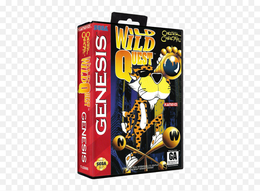 Chester Cheetah Wild Quest - Chester Cheetah 2 Wild Wild Quest Mega Drive Png,Chester Cheetah Png
