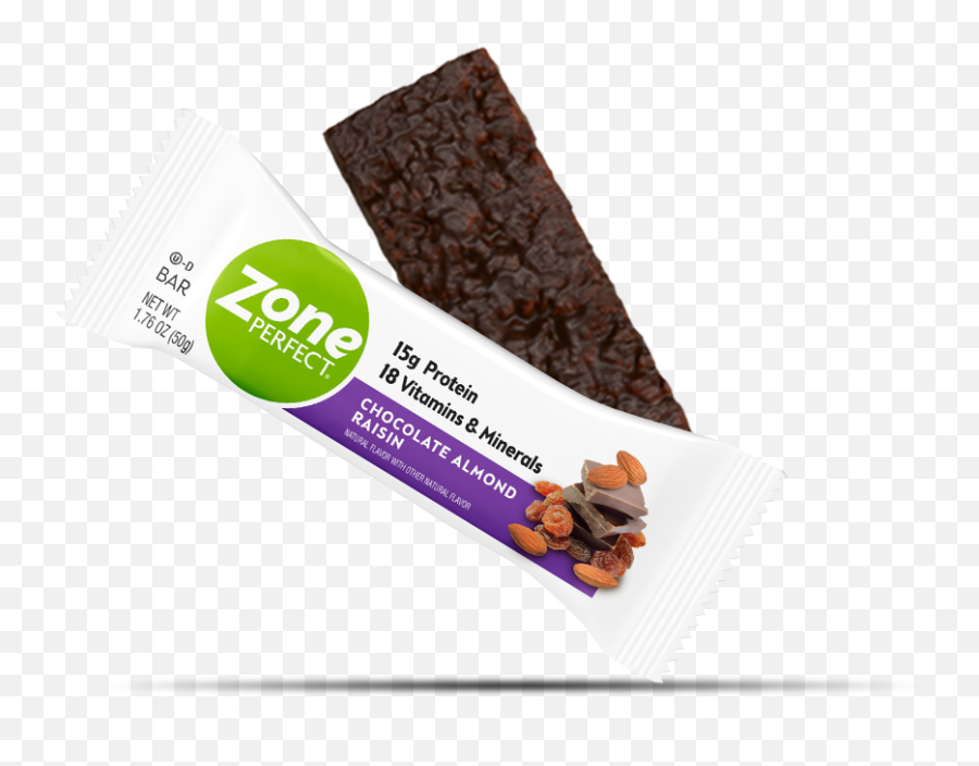 Bars - Zoneperfect Dark Chocolate Almond Protein Bars Png,Raisin Png