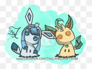Glaceon Mimikyu Day 22 - Cartoon Png,Glaceon Png