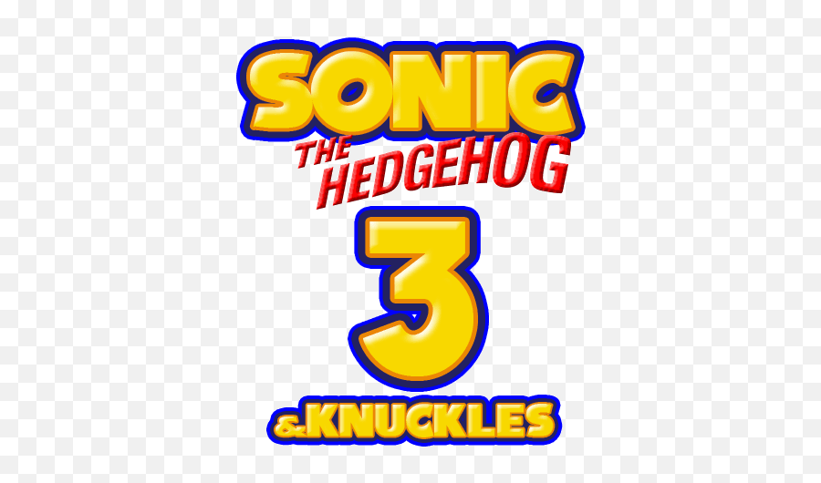 Sonic 3 And Knuckles Transparent Png - Sonic The Hedgehog,And Knuckles Transparent