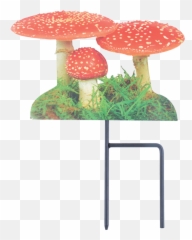 Garden Stick Toadstool - Esschert Design Tp193 Garden Stick Toadstool Png,Toadstool Png