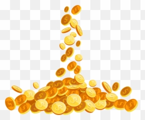 Download Coin Euclidean Vector - Falling Gold Coins Png