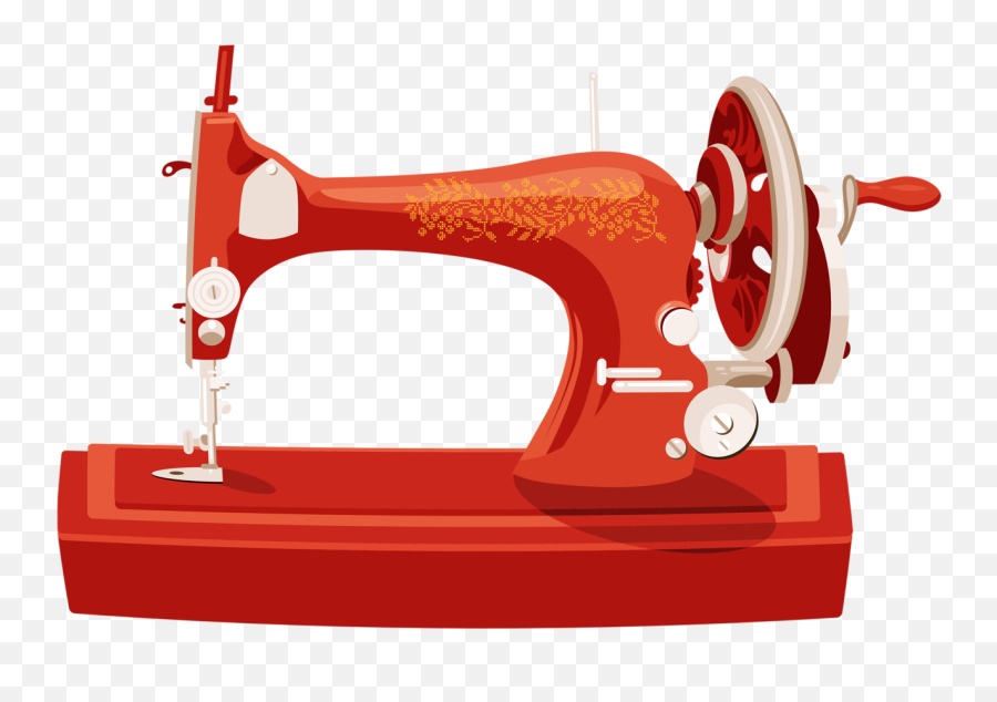 Sewing Machines Thread Pin Clip Art - Sewing Machine Vector Free Png,Sewing Machine Png