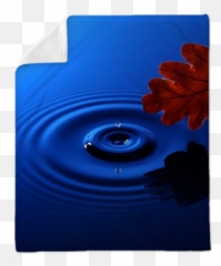 Drop Of Water Falling Into The Plush Blanket U2022 Pixers - We live change Imagenes De Vinilo Gota Que Cae png