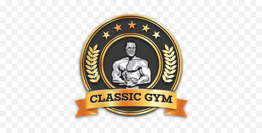 Classic Gym - Clip Art Png,Gym Logo