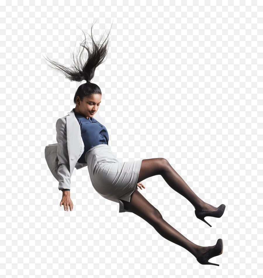 Falling Woman Png Clipart - Person Falling Png,Person Falling Png