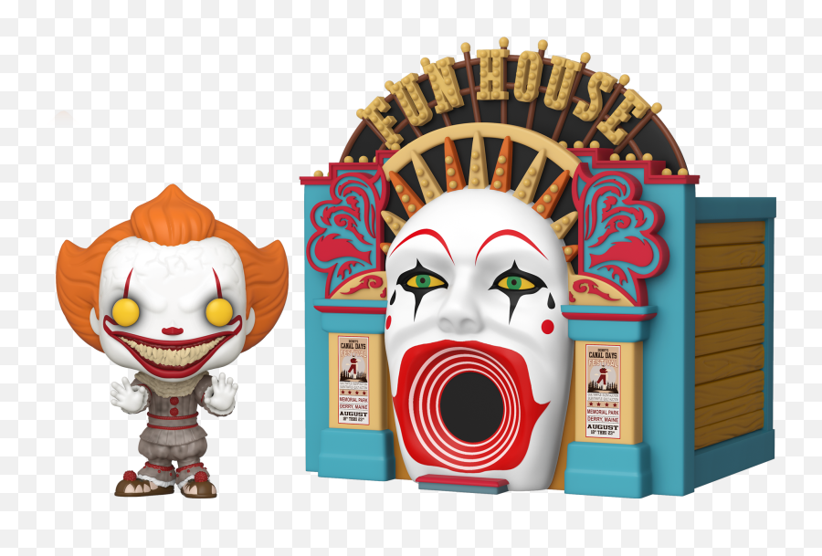 New It Chapter 2 From Funko - Pop Town It 2 Demonic Pennywise W Funhouse Png,Pennywise Png
