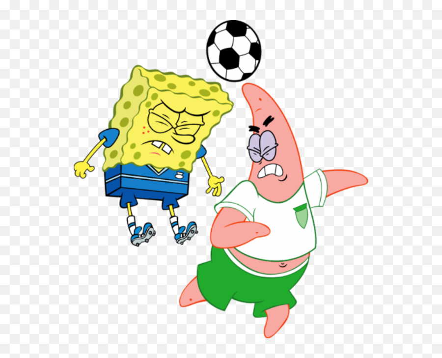 Patrick Star Playing Football With Spondgebob - Eq241 Spongebob And Patrick Soccer Png,Patrick Star Png