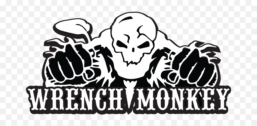 Wrench Monkey Motorcycle Shop U0026 Repairs - Illustration Png,Wrench Logo