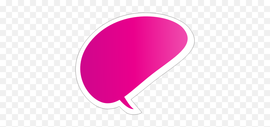 Download Speech Balloon Pink Color Hd Png - Uokplrs Clip Art,Comment Bubble Png
