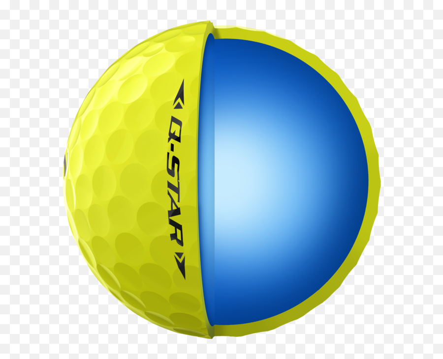 Srixon Q - Star 5 Yellow Golf Balls 1 Dozen Sphere Png,Golf Ball Transparent