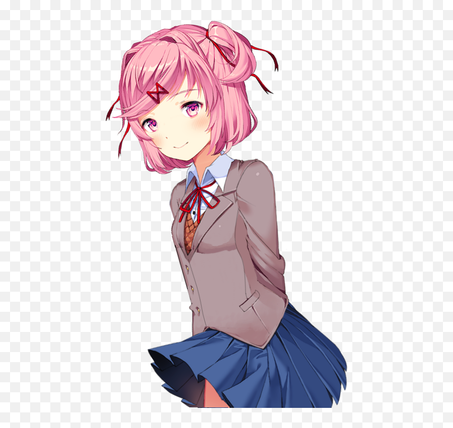 Doki Literature Club - Doki Doki Literature Club Natsuki Png,Natsuki Png