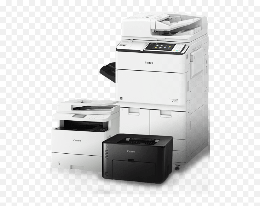 Canon Copier Sales Rentals Leasing Printers Scanners - Canon Office Printers Transparent Png,Printer Png