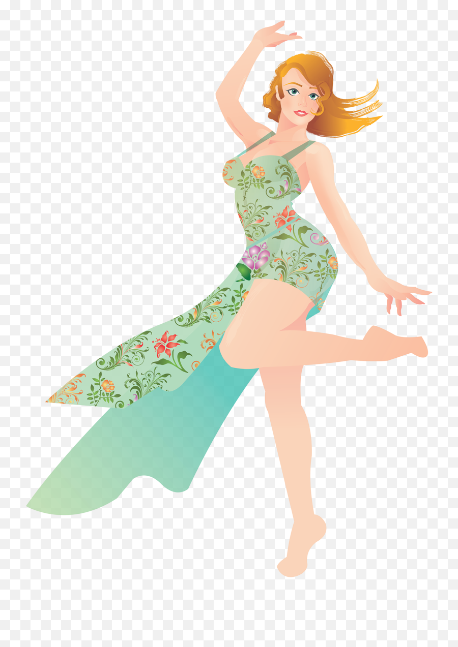 Pin - Up Girl Illustration Fairy Barbie Fashion Bolillo Mythical Creature Png,Pin Up Girl Png