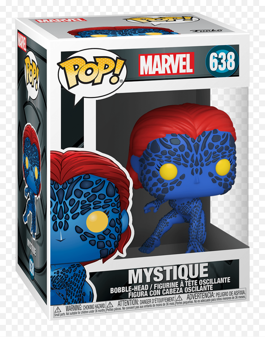Pop Marvel X - Men 20th Mystique Vinyl Figure Preorder X Men Nightcrawler Funko Pop Png,Human Torch Png