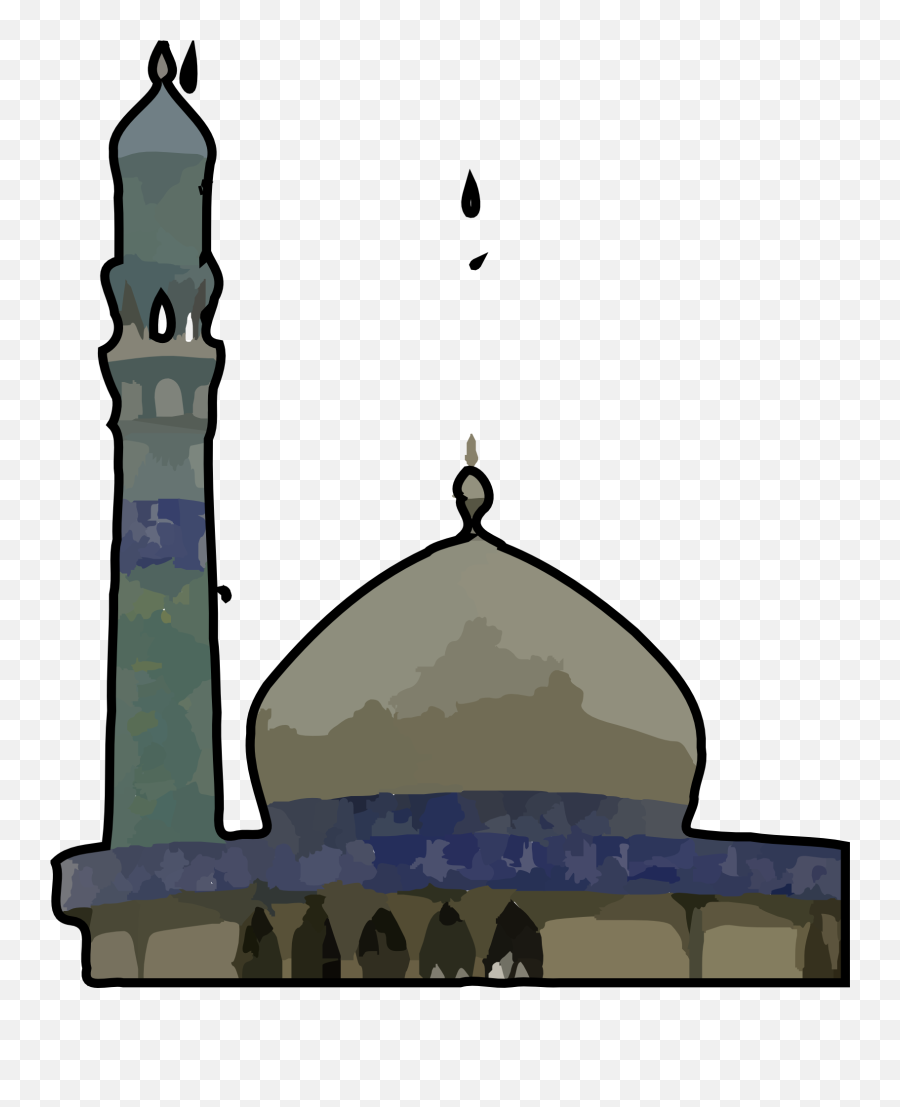 Mosque Islam Drawing - Masjid Cartoon Png,Islam Png