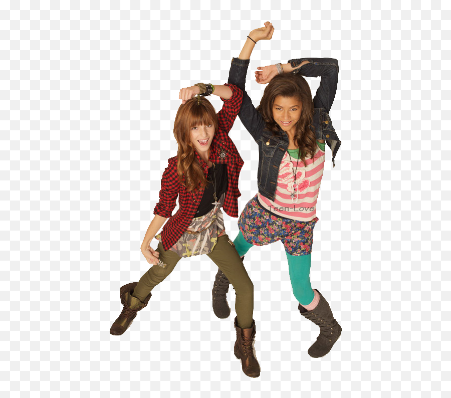 My World Bella Thorne U0026 Zendaya Png Hechos Por Mi - Shake It Up Cece Outfuts,Zendaya Png