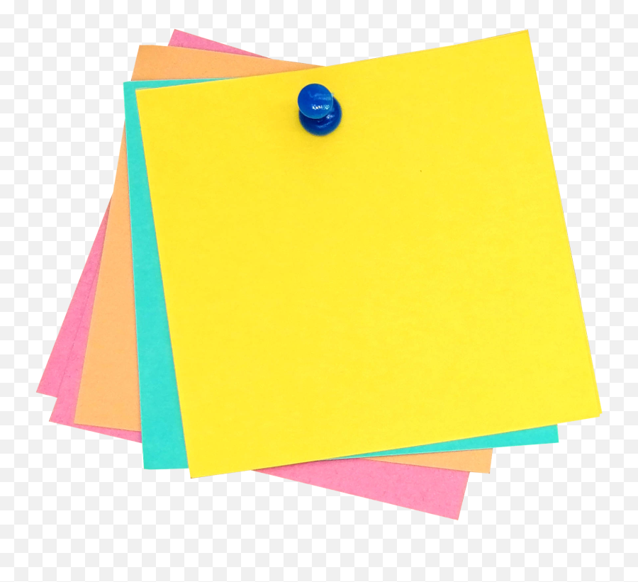 Blank Post It Note Png Transparent Onlygfxcom - Post It Png Transparent,Sticky Note Png