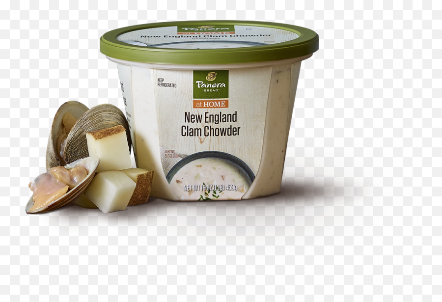 Panera New England Clam Chowder - Cheese Png,Clam Png