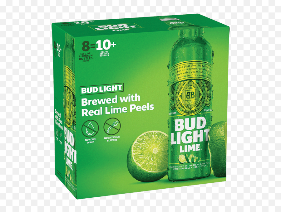 Budlight Lime 16oz Al 1600 Fl Oz - Bud Light Lime Aluminum Bottles Png,Bud Light Can Png
