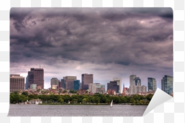 Boston Skyline Wall Mural Pixers - Cityscape png