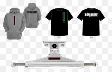Artists Reimagine The Independent Logo - Short Sleeve Png,Independent Trucks Logo