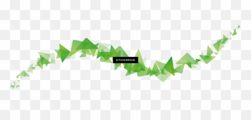 Download Flare Lens Abstract - Border Line Png Design Full Green Bordre