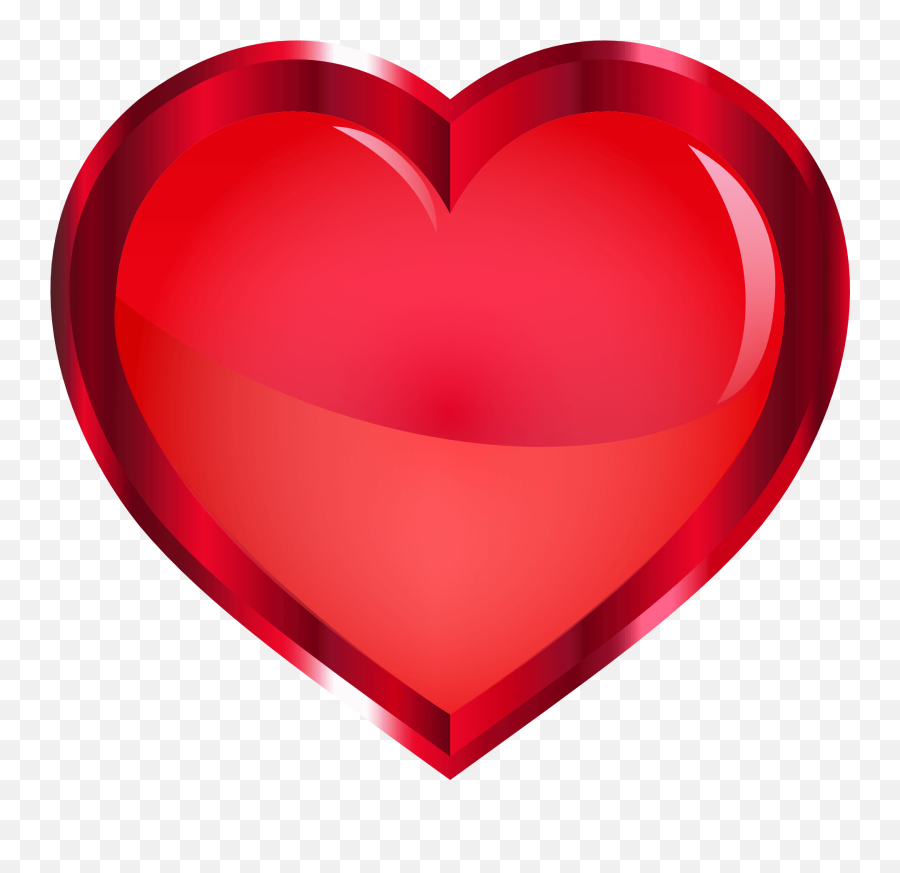 Red Heart Png Transparent Image - Transparent Background Red Heart Png,Red Heart Png